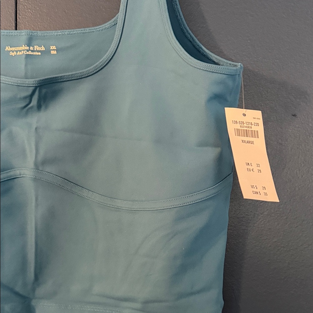 Abercrombie & Fitch Teal Tank Top - Picture 5 of 7